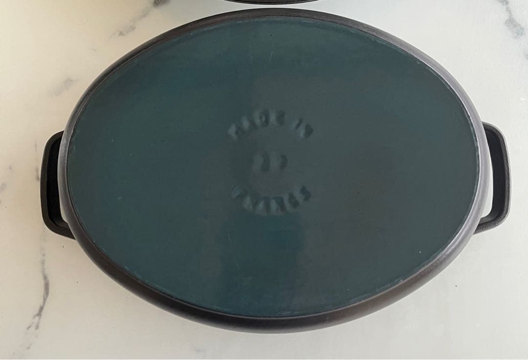 STAUB LA COCOTTE 黒 オーバル鍋　29cm ブラック