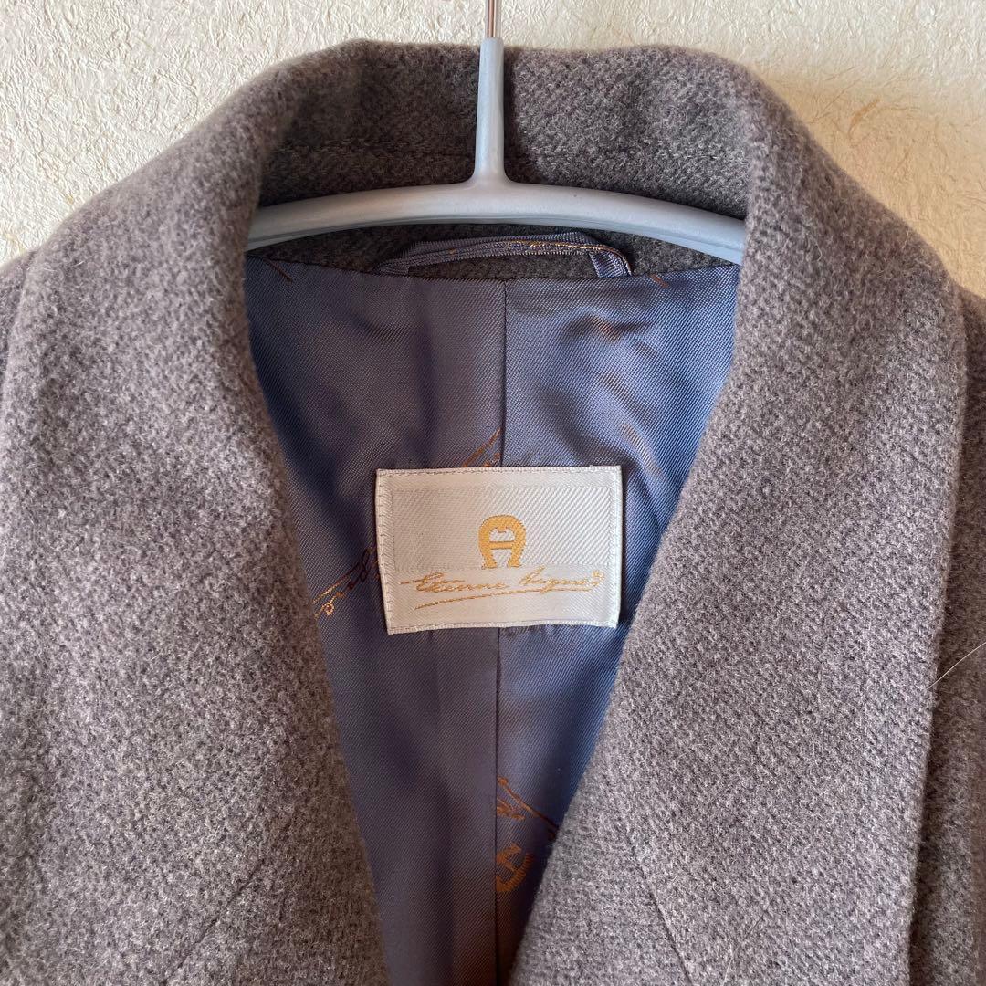 美品⭐︎EtienneAigner エティエンヌアイグナー　ジャケット　カシミヤ混