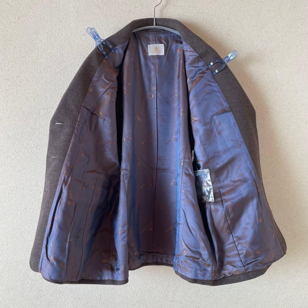 美品⭐︎EtienneAigner エティエンヌアイグナー　ジャケット　カシミヤ混