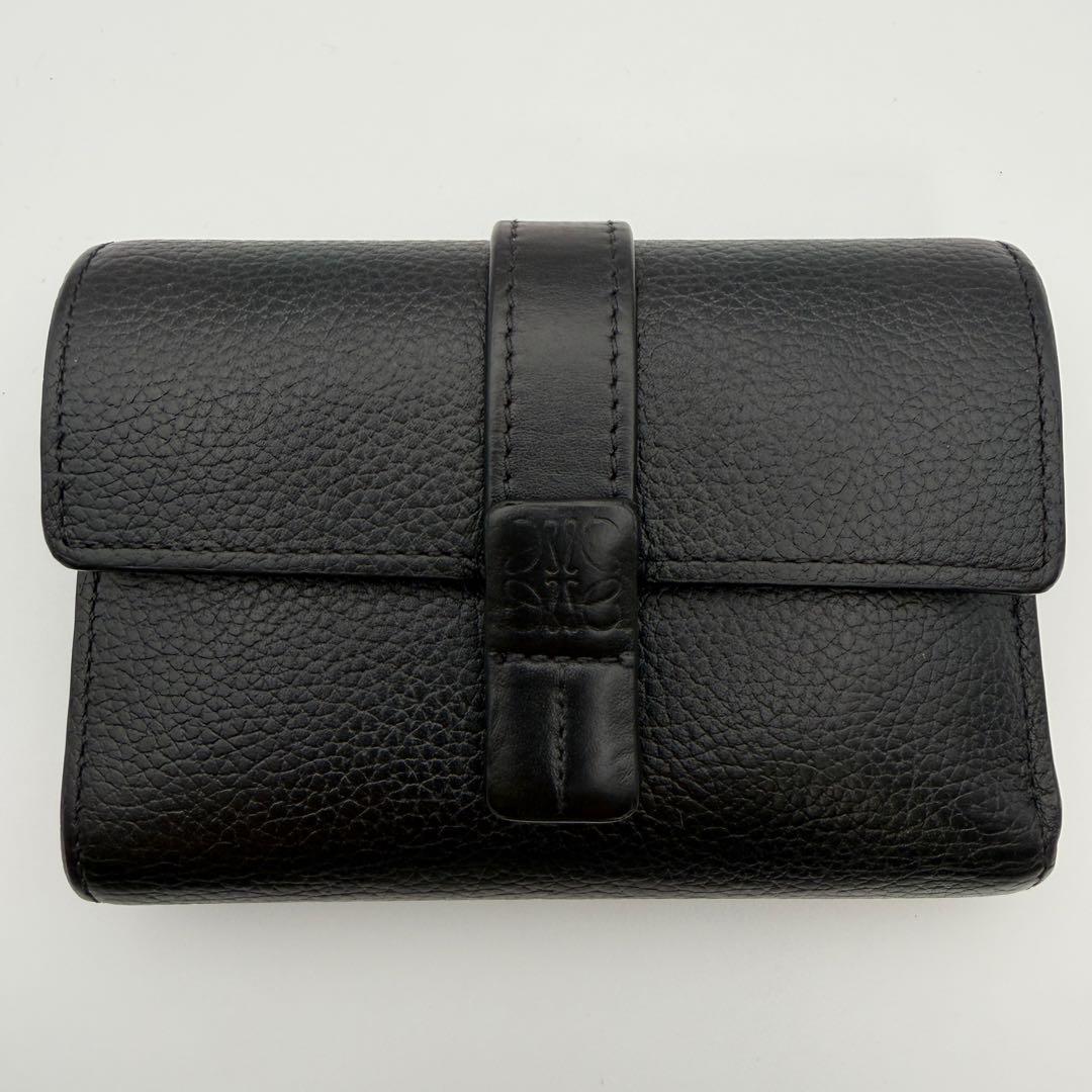 ま*な様 ロエベ LOEWE 財布 スモールバーティカルウォレット ファスナー