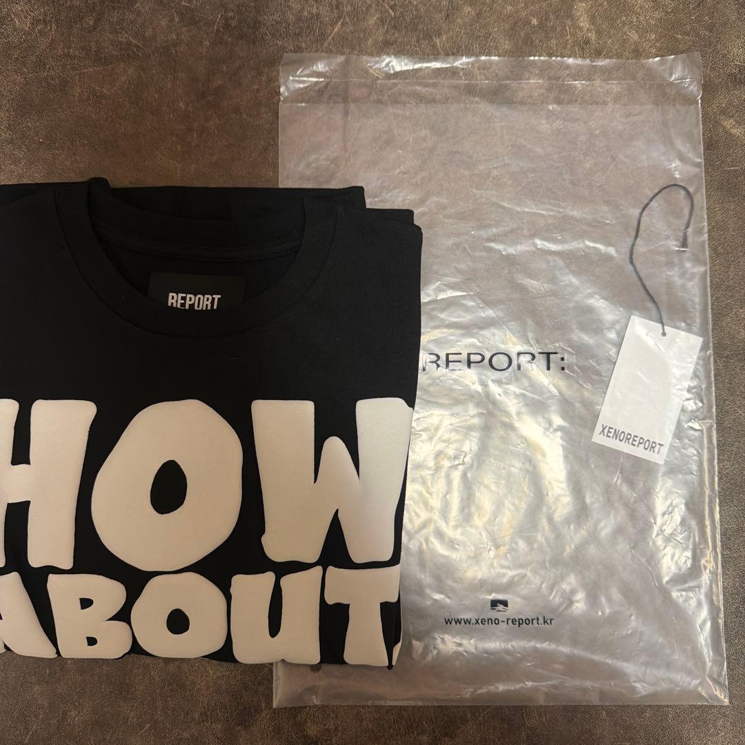 サンウォン着用 xenoreport HOW ABOUT NO T-SHIRT