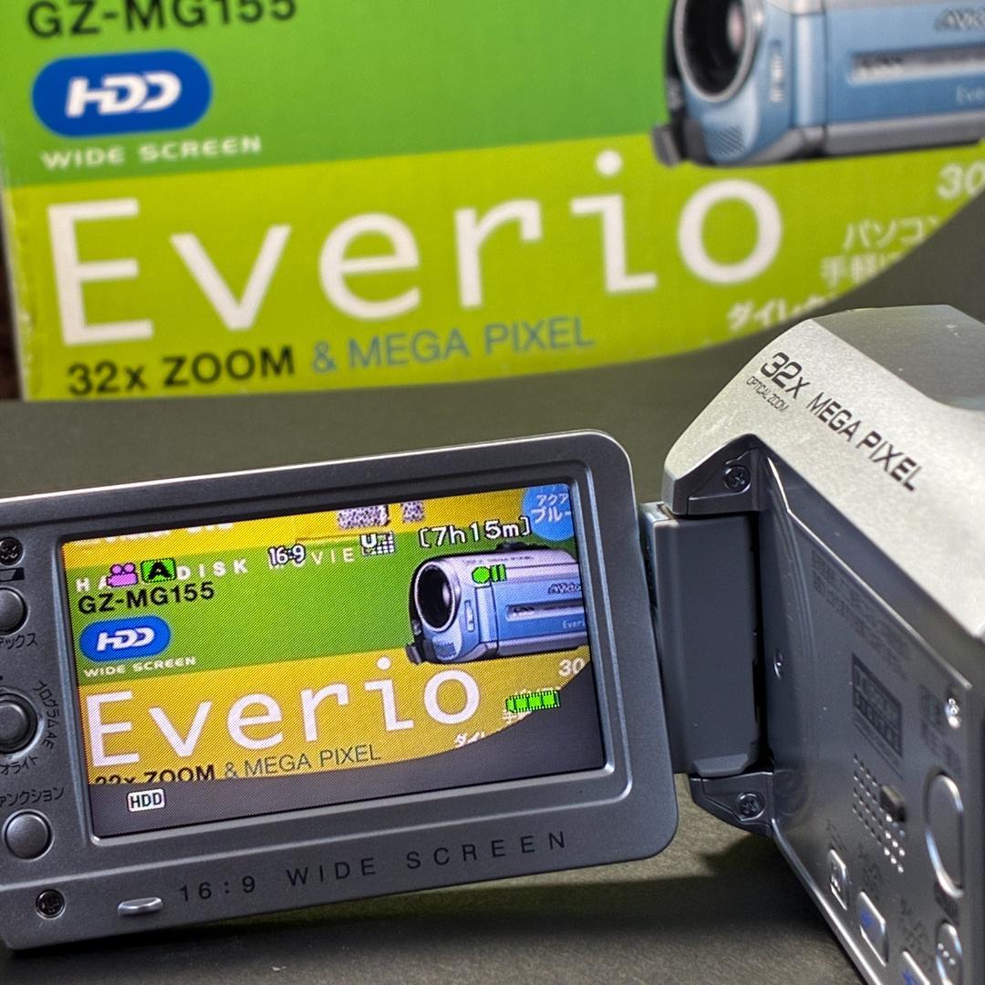 Victor HDD MOVIE Everio GZ-MG155 32倍ズーム