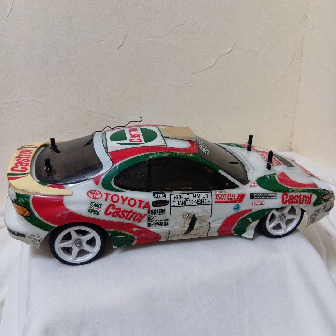 タミヤ　1/10 電動RC トヨタセリカGT-FOUR RC　カストロールカラー
