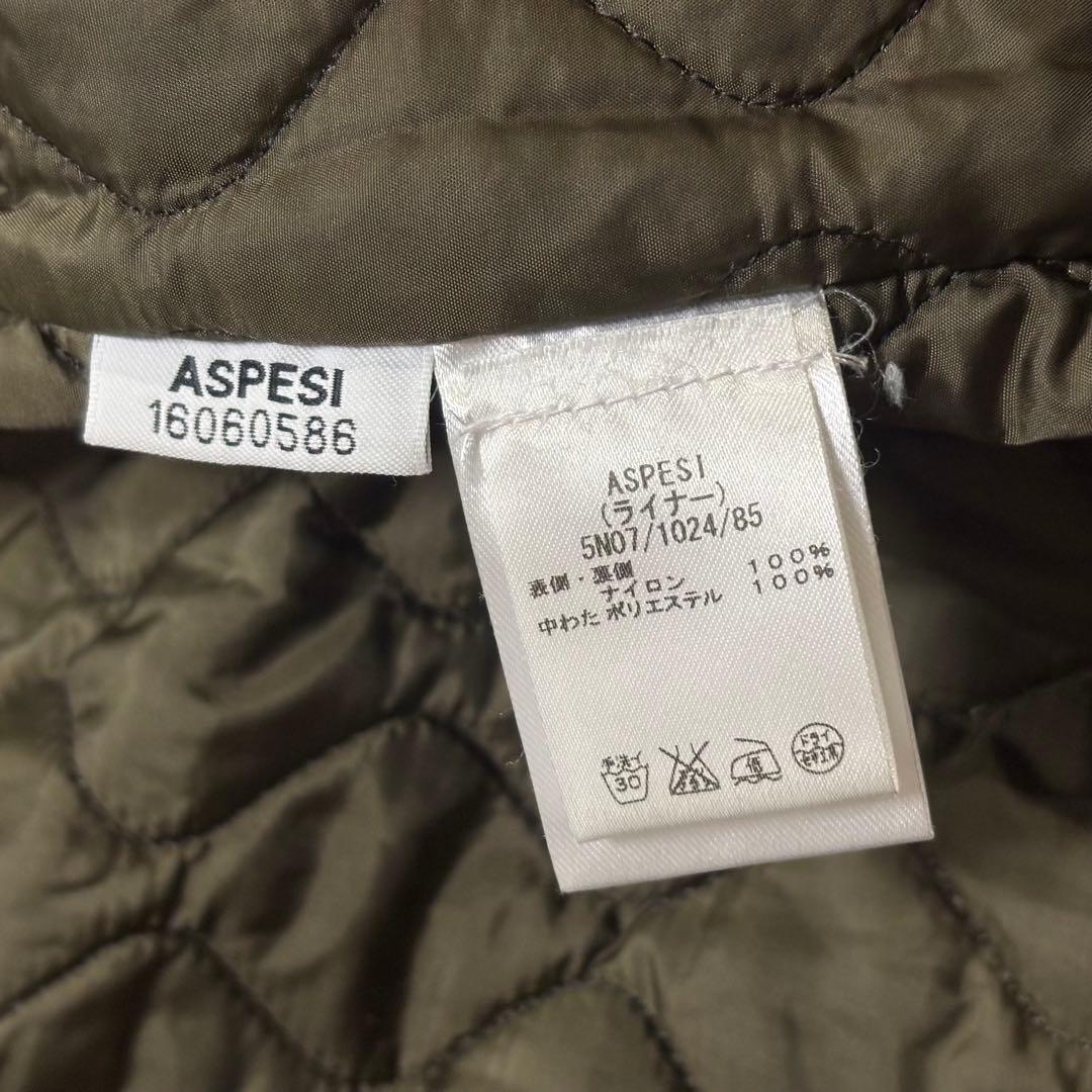ASPESI アスペジ ライナー付き ステンカラーコート 2way ベージュ