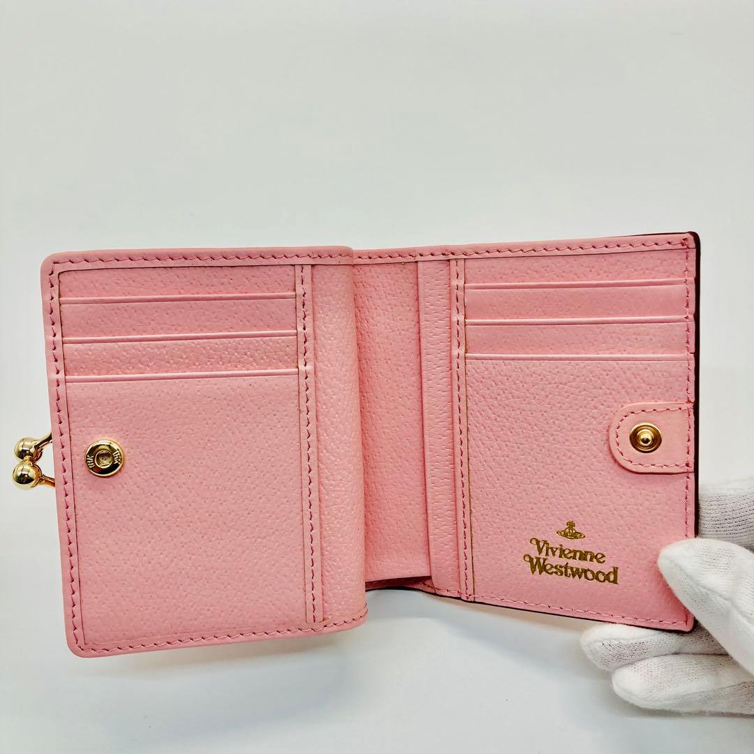 Vivienne Westwood 二つ折り財布　　ピンク(新品・未使用)