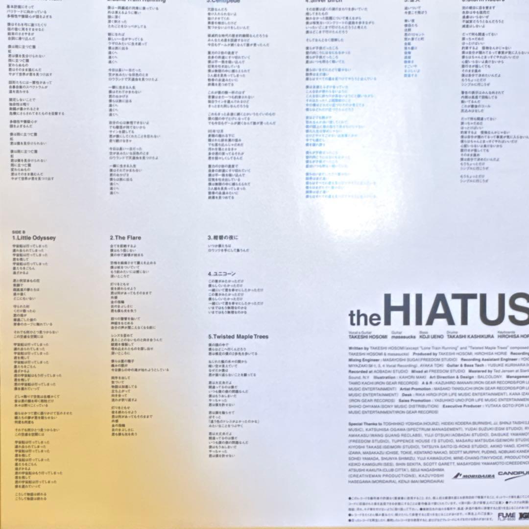 値下げ　the HIATUS Trash We'd Love 完全限定盤レコード