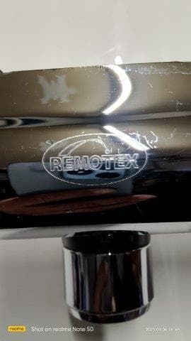 REMOTEX.浴室壁付けサーモスタット式混合栓 KM170。中古品。