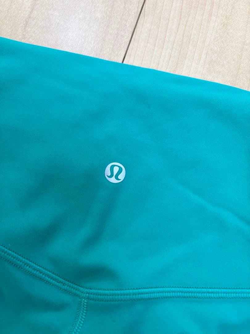 Lululemon ハイウエスト アライン　align レギンス 4 緑　ヨガ