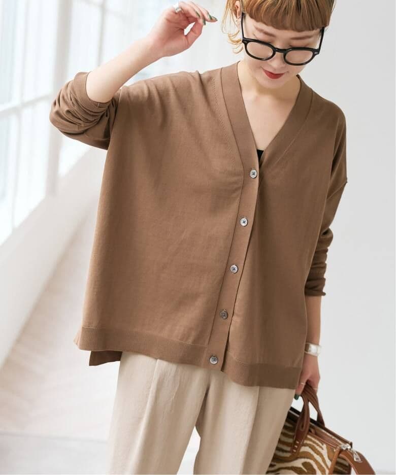 Spick and Span Emil cotoni Vネックカーディガン