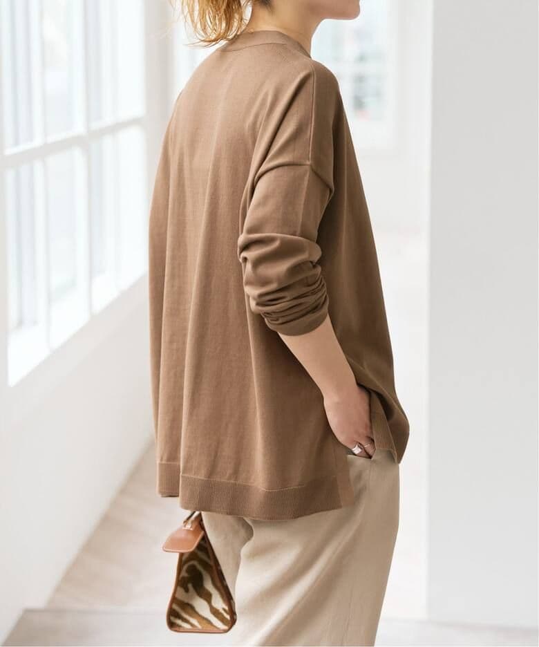 Spick and Span Emil cotoni Vネックカーディガン