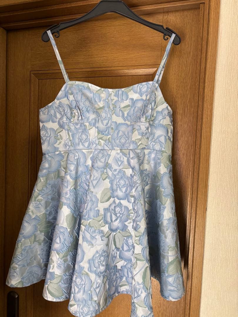 ジャガードフレアキャミチュニック poppy