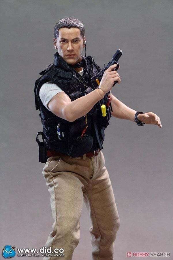1/6 DID DAMTOYS ハンドガン 90s S&W M6904
