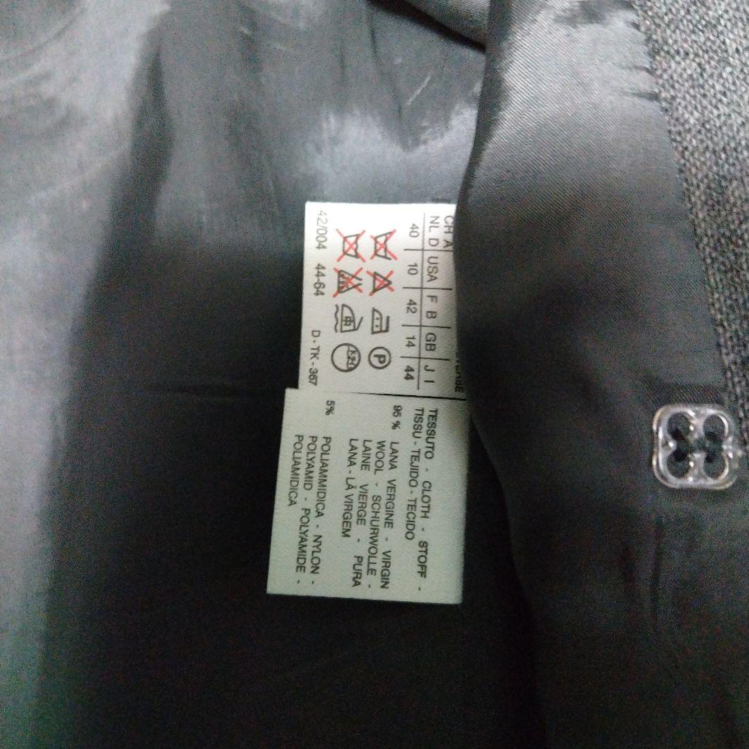 MaxMara ダブルブレスト テーラードジャケット グレー美品