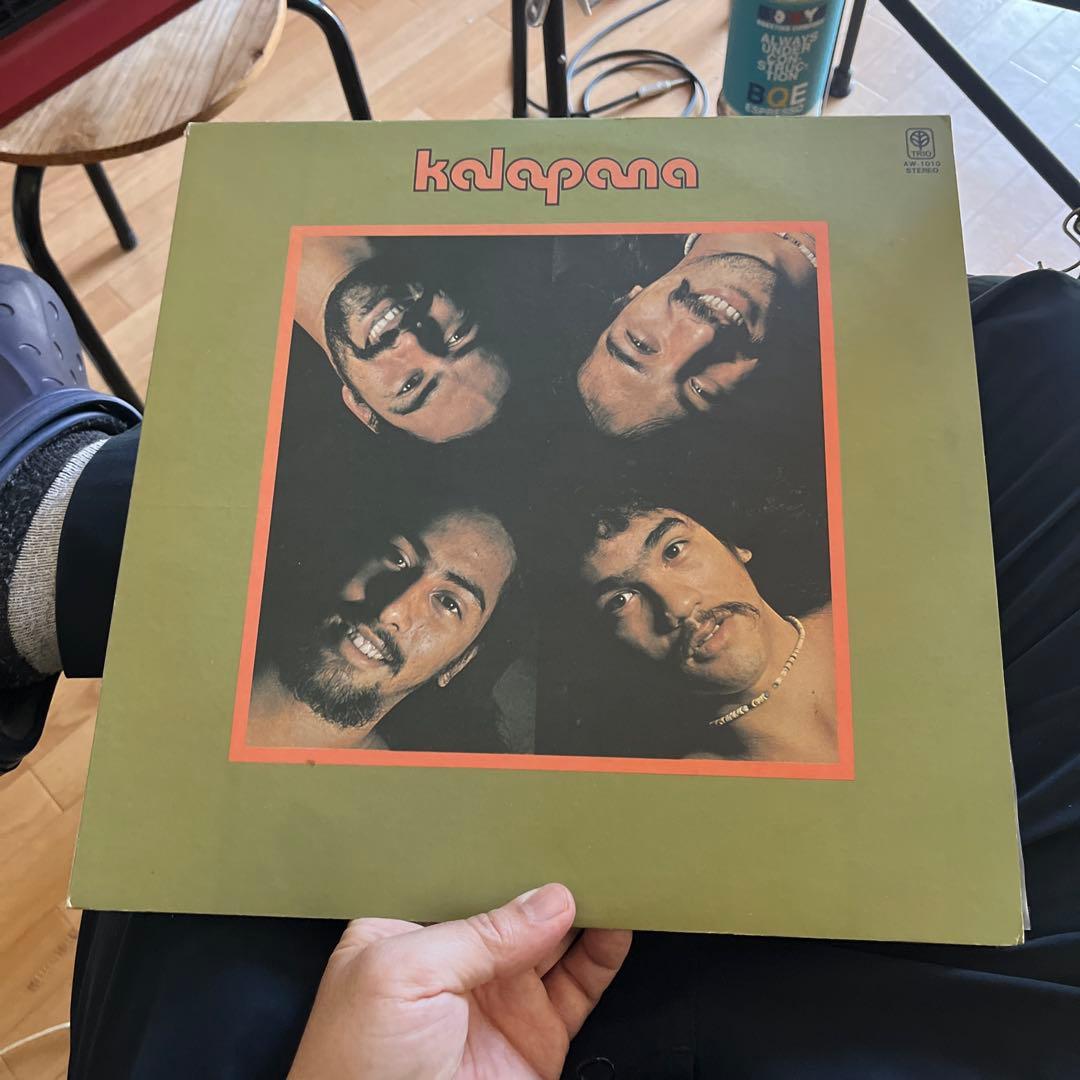 名盤 KALAPANA RECORD カラパナ ワイキキの青い空 LP