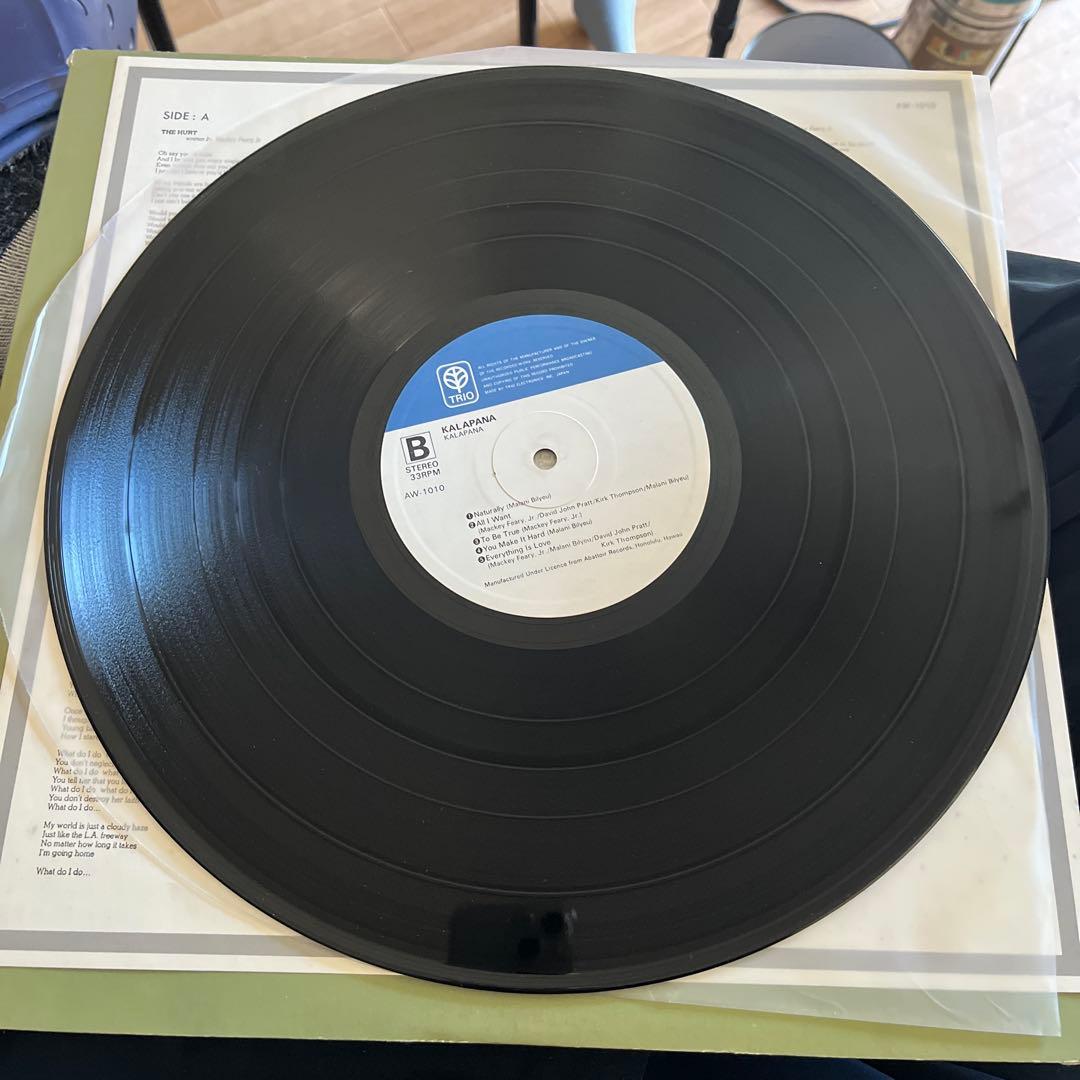 名盤 KALAPANA RECORD カラパナ ワイキキの青い空 LP