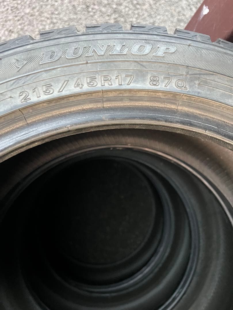 215/45R17, ダンロップ,2016年,2本