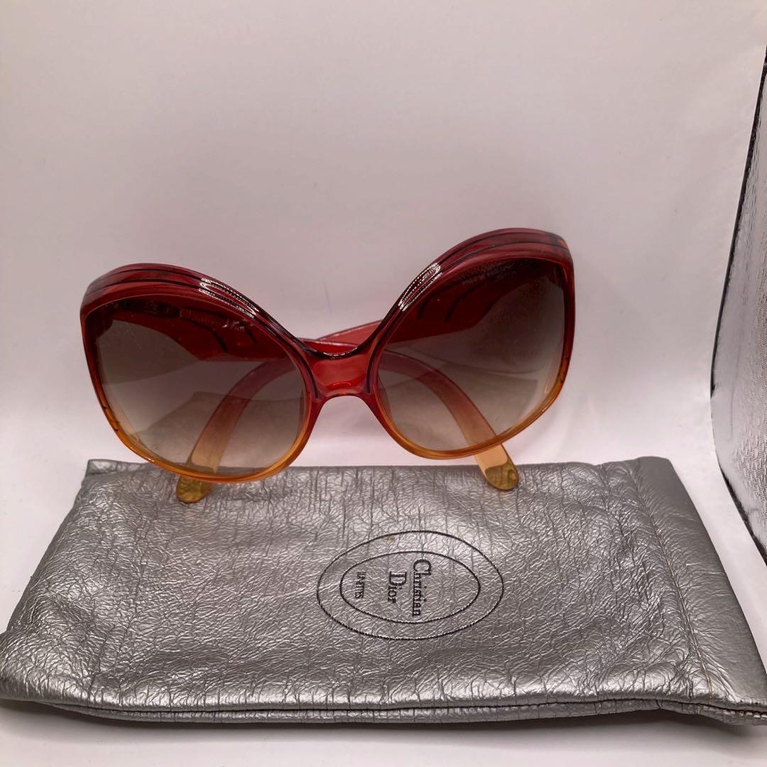 希少　クリスチャン ディオール サングラス ヴィンテージ　Dior 猫