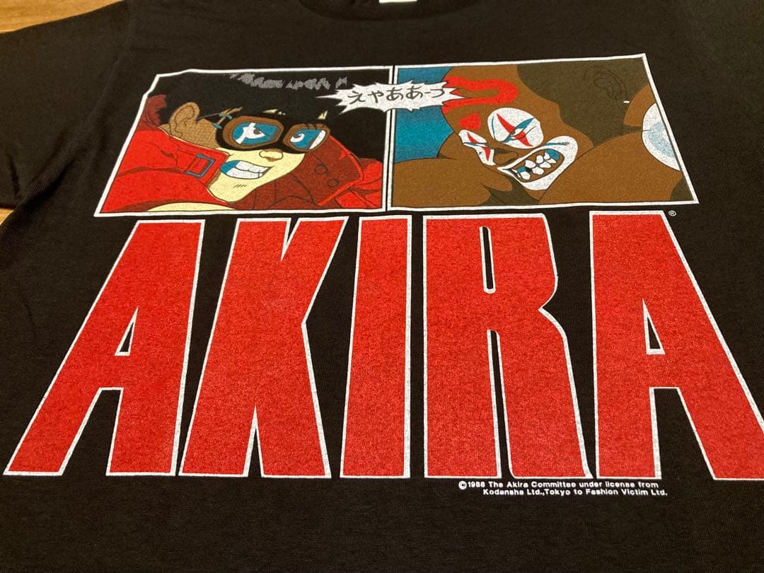 80s 奇跡の新品 akira joker M アキラ ジョーカー tシャツ