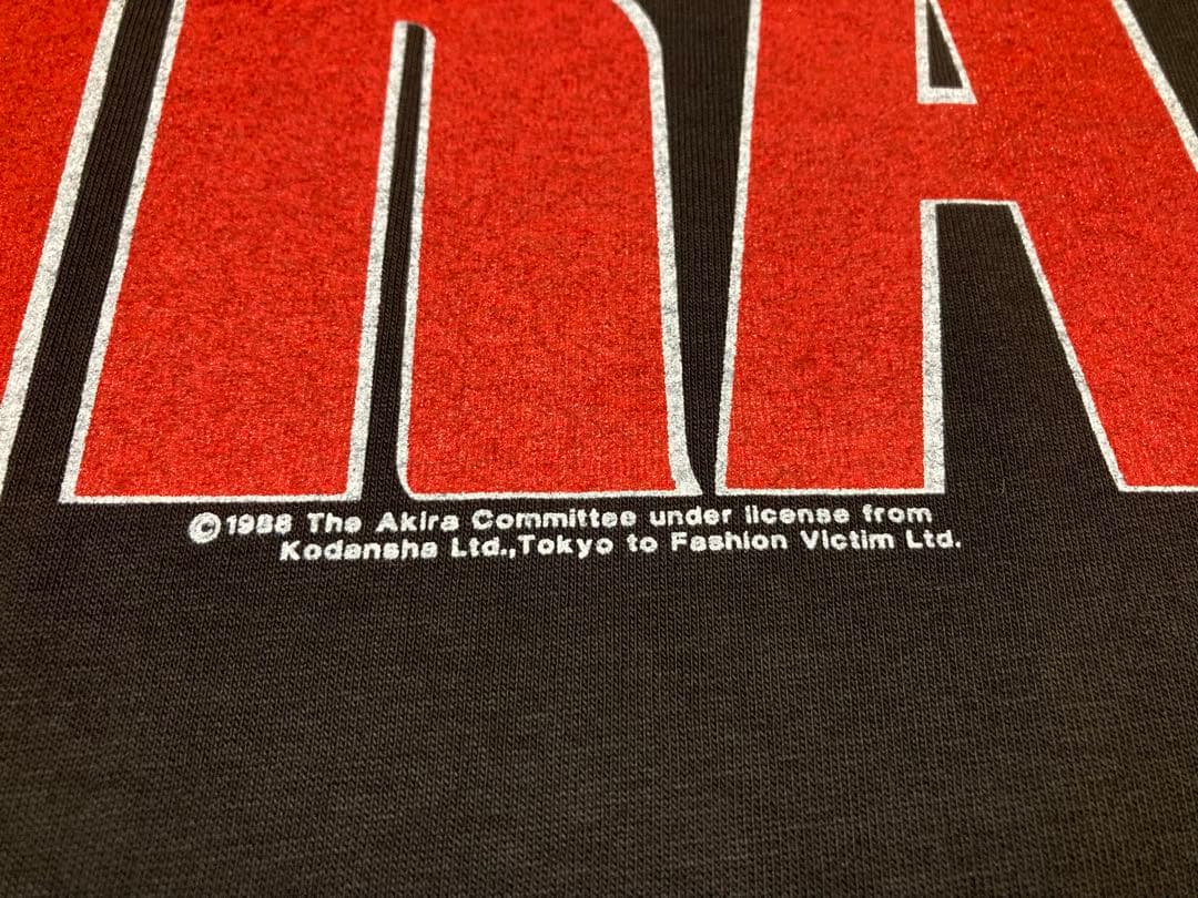 80s 奇跡の新品 akira joker M アキラ ジョーカー tシャツ