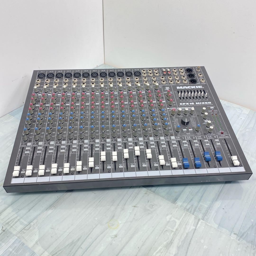 MACKIE CFX16 MIXER アナログミキサー