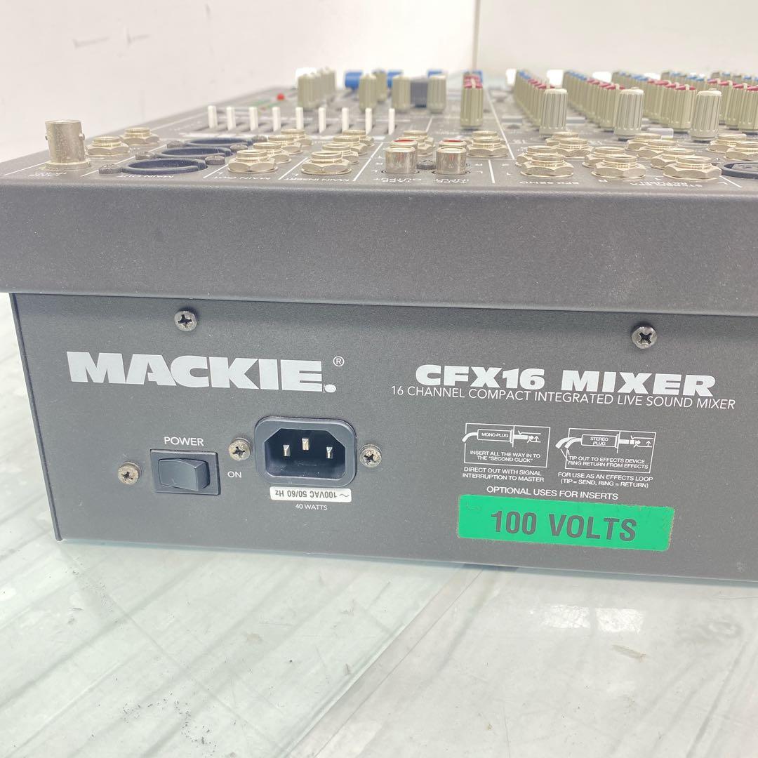 MACKIE CFX16 MIXER アナログミキサー