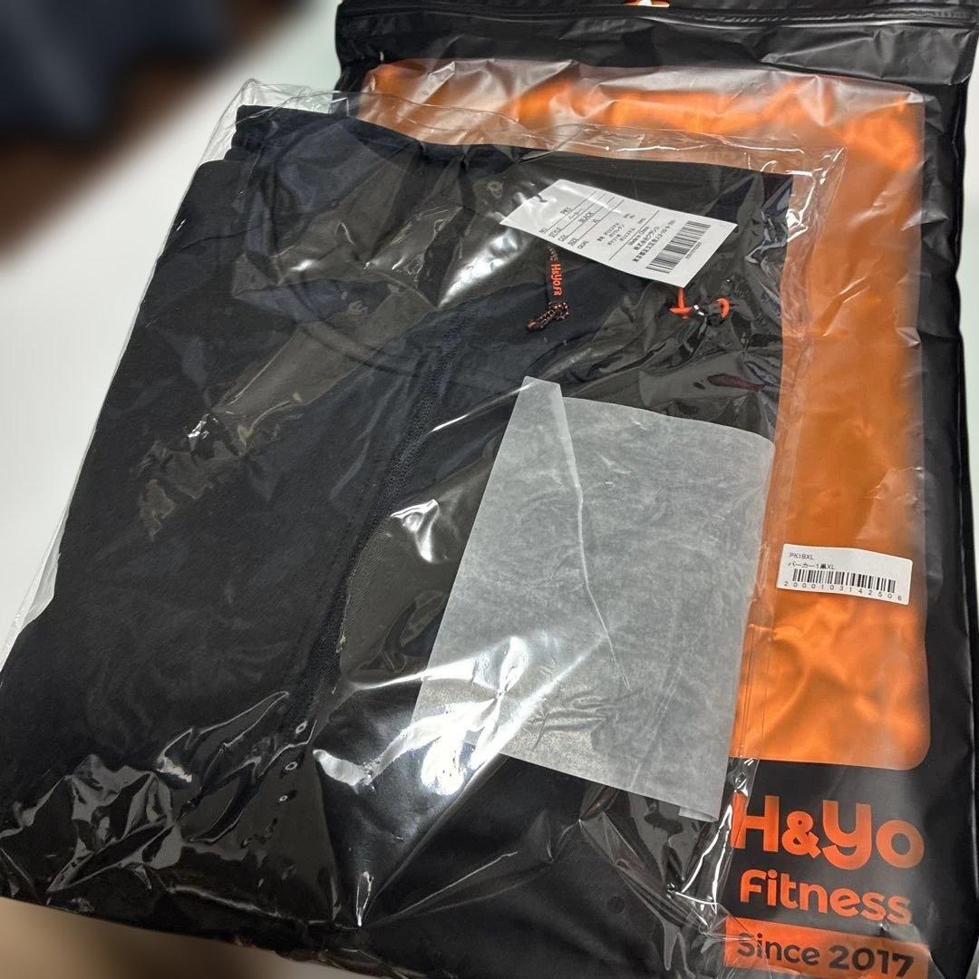 ✨新品未開封✨H&Yo Fitness✨フルジップパーカー　XL✨