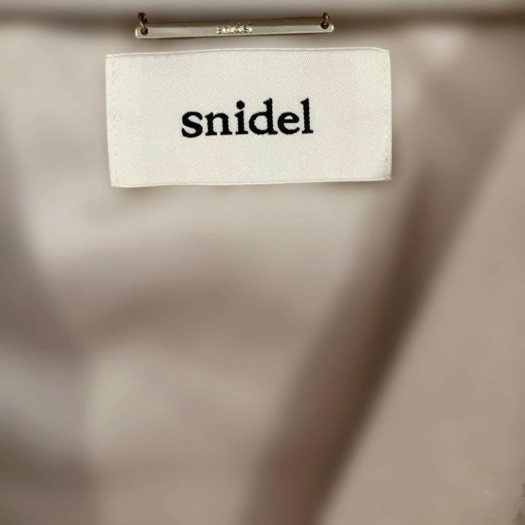 SNIDEL snidel ラビットファー　Ａラインコート ベージュ　即日発送○