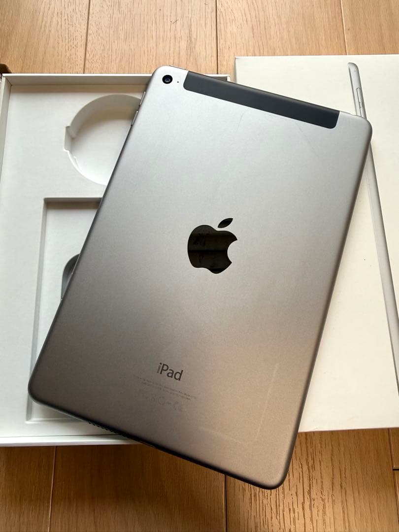 ipad mini 4 A1550 128g cellular 美品・付属品完備