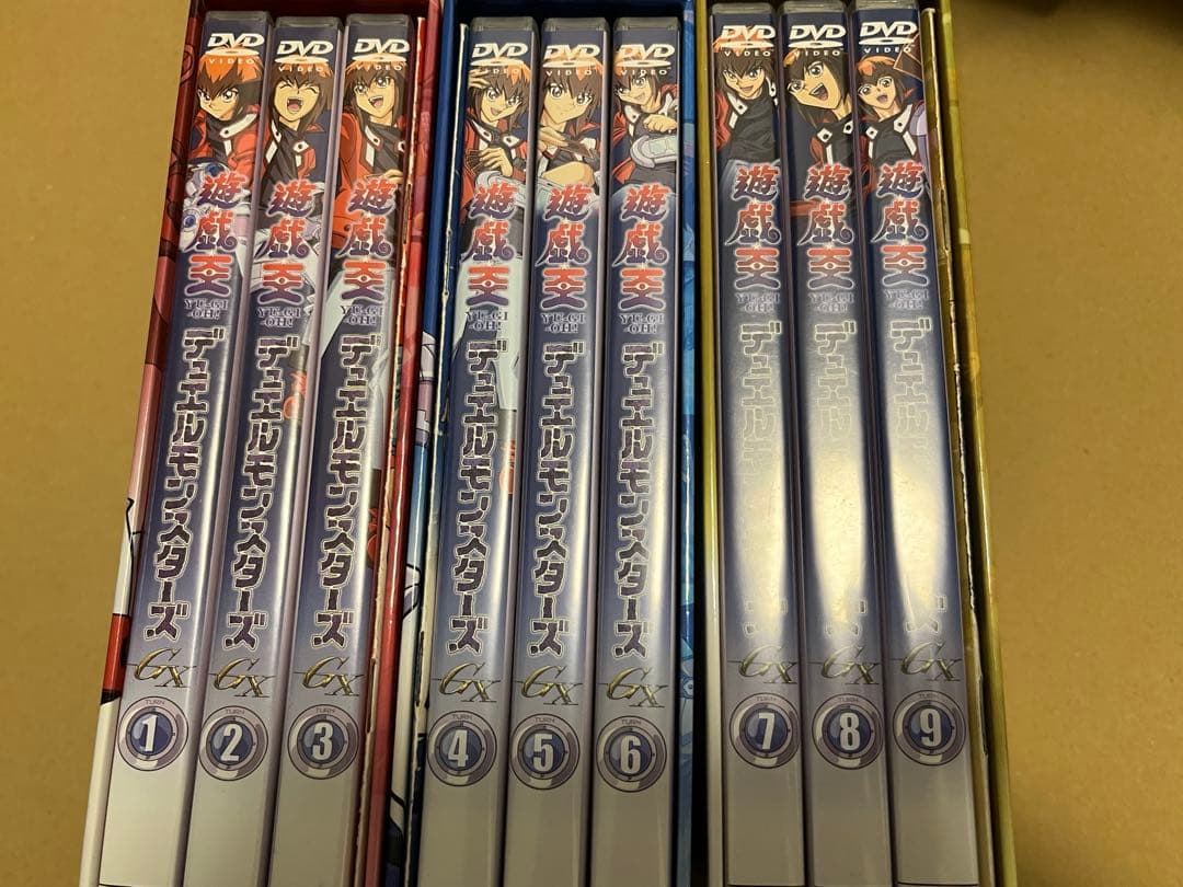 遊戯王GX DVDBOX 1 2 3