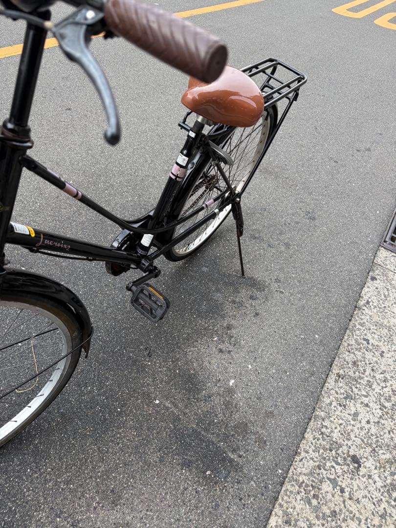 193 自転車 大阪市 【引取り限定】 26インチ 大きいカゴ
