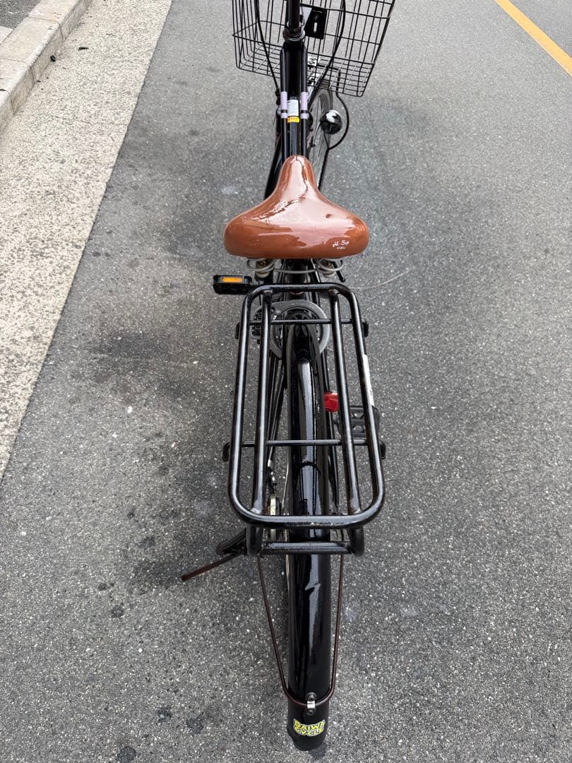 193 自転車 大阪市 【引取り限定】 26インチ 大きいカゴ