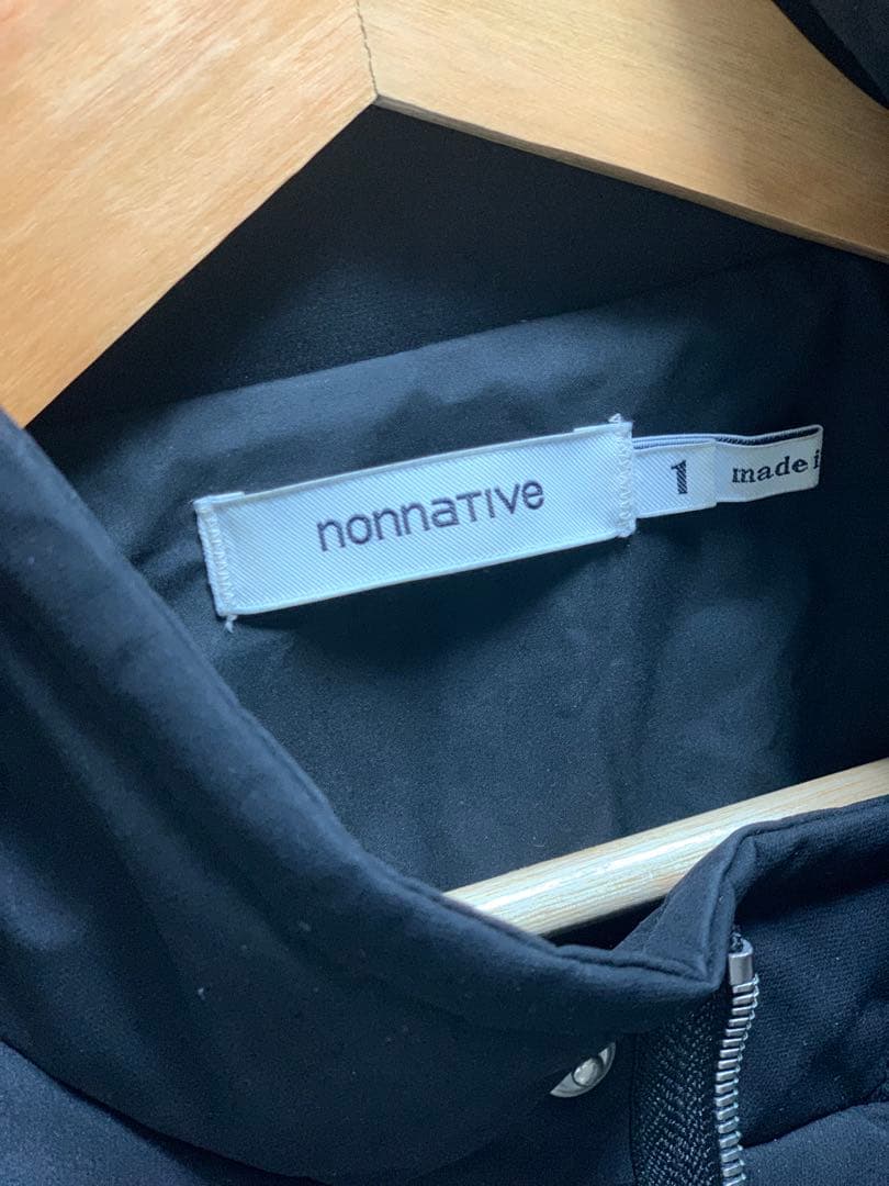 nonnative／ノンネイティブ／パフコート／ブラック1