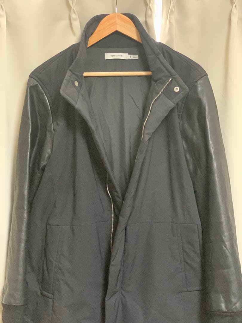 nonnative／ノンネイティブ／パフコート／ブラック1