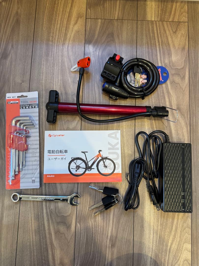 ほぼ新品 電動アシスト付自転車 サイラッシャー アスカ