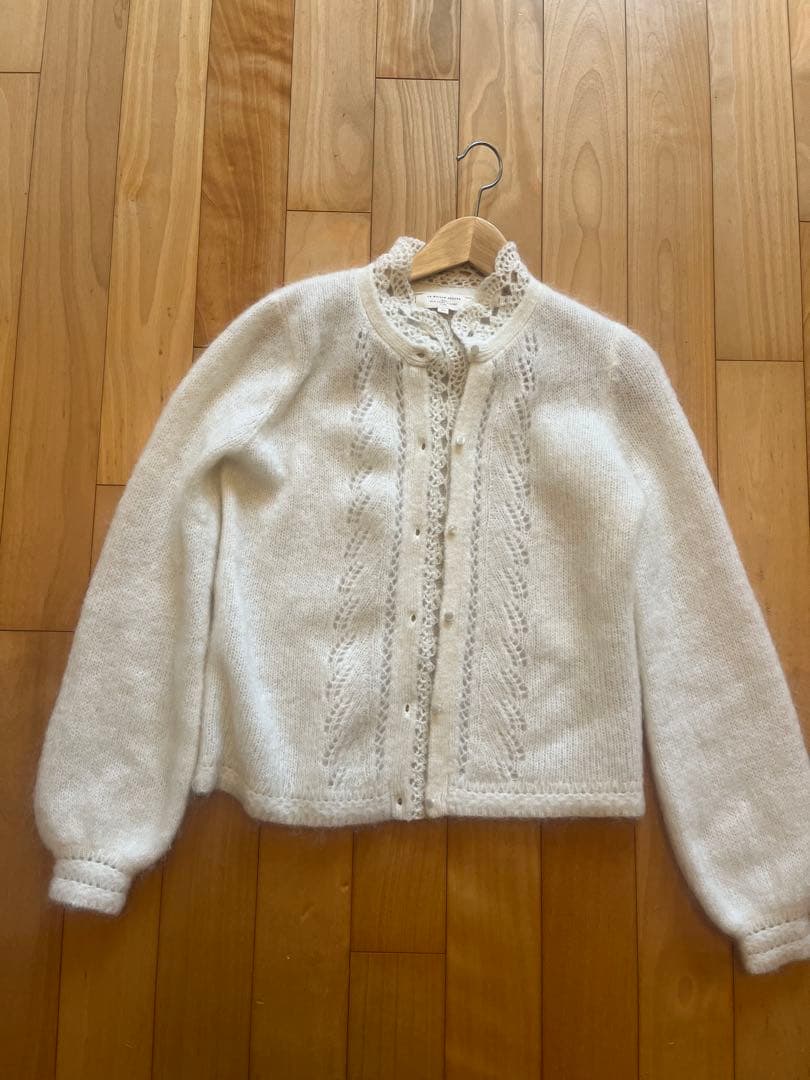 セザンヌ sezane ANGIE カーディガン エクリュ　xs