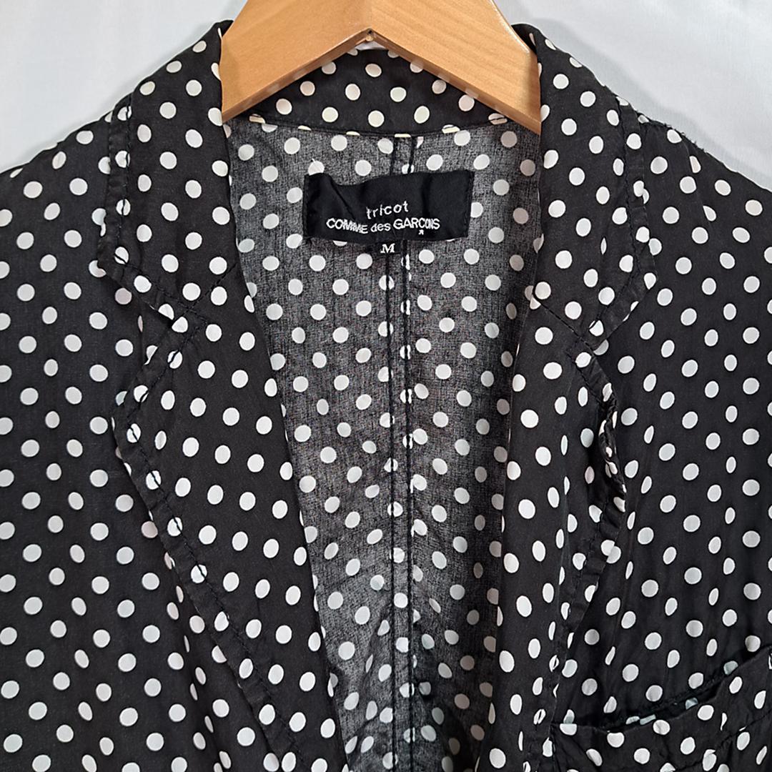 キュプラドットジャケット/tricot COMME des GARCONS/古着
