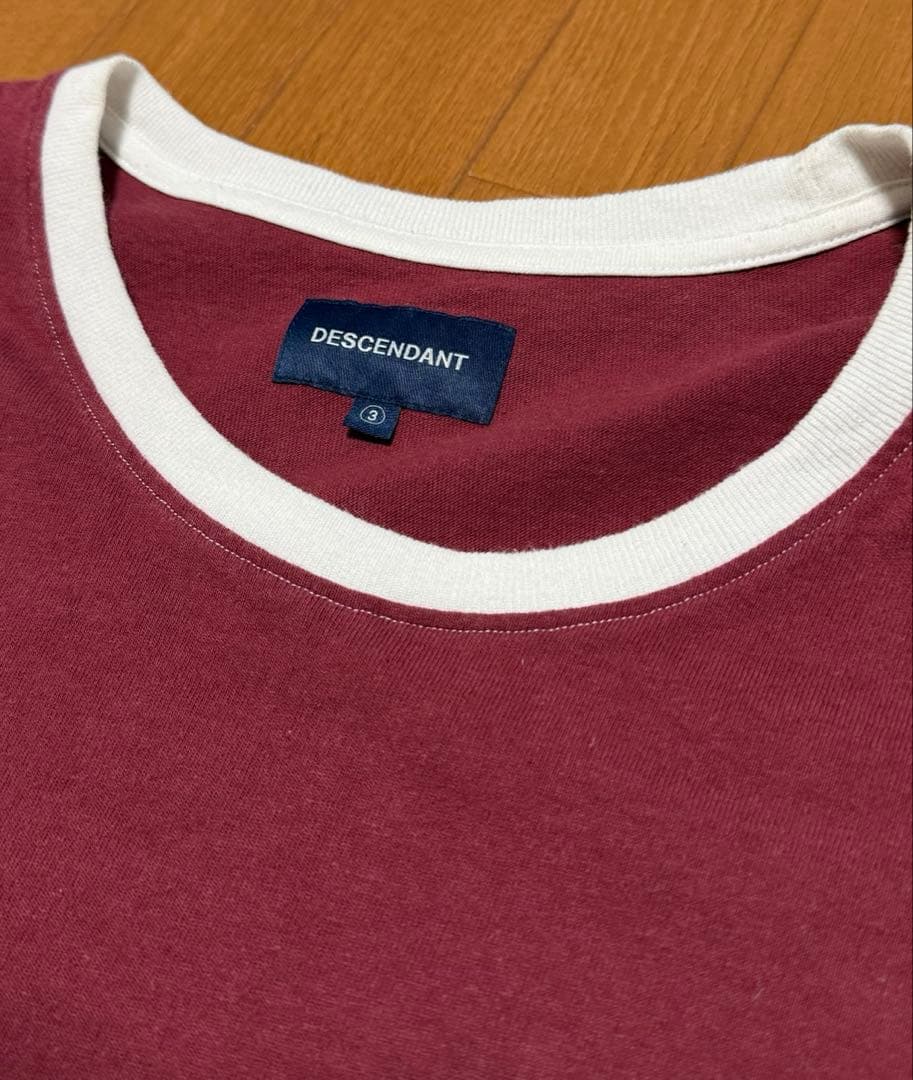 18SS DESCENDANT フットボール Tシャツ ディセンダント L