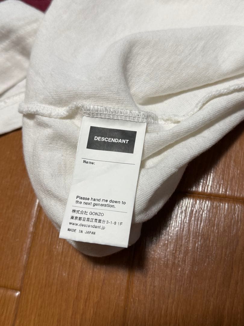 18SS DESCENDANT フットボール Tシャツ ディセンダント L