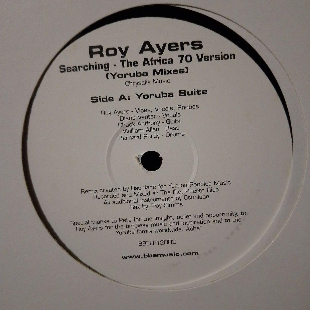 洋楽 Roy Ayers-Searching Yoruba Mixes