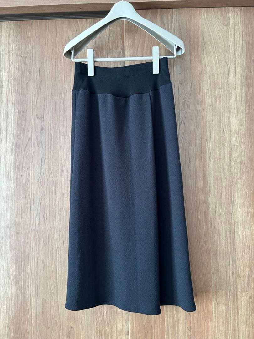 美品／BEARDSLEY 洗えるウエストリブブークレスカート　サイズ0