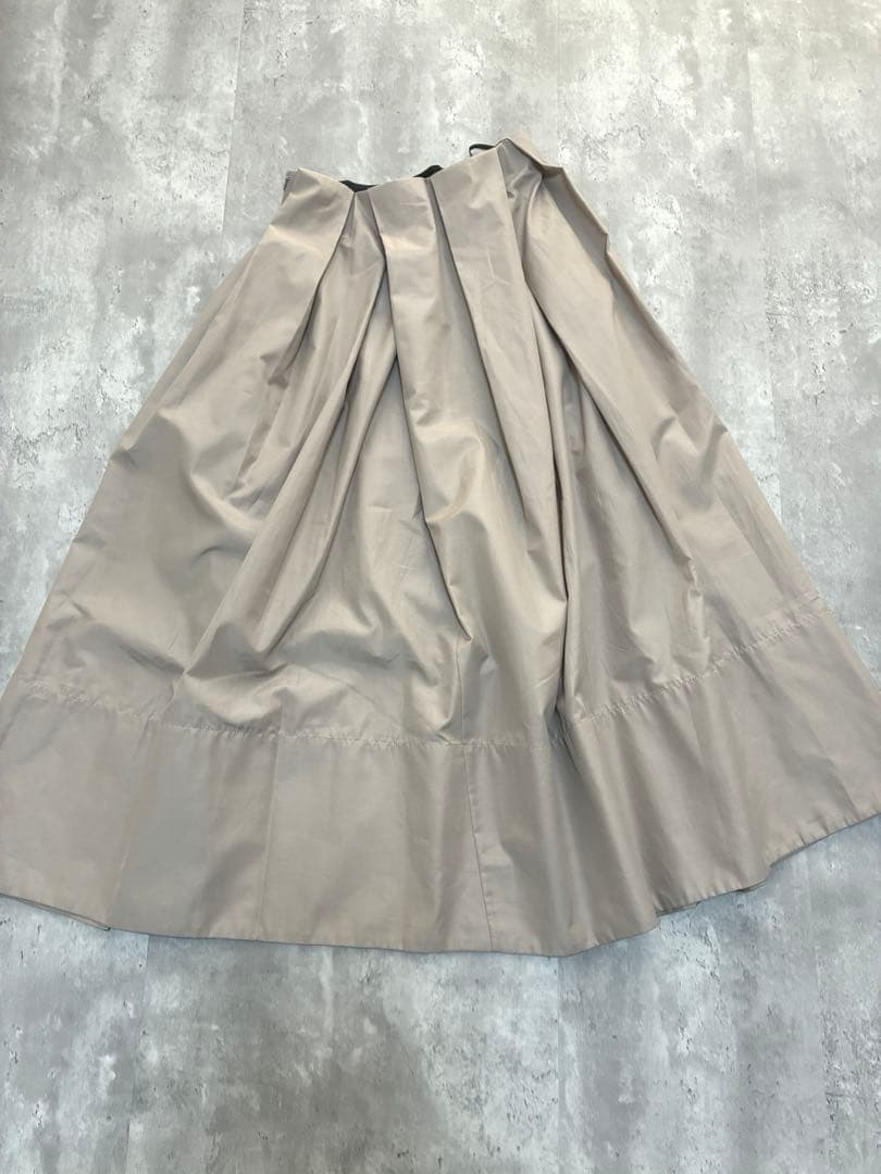 専用Chaos カオス　徳原文子さんコラボ オーバルロングタフタスカート 美品