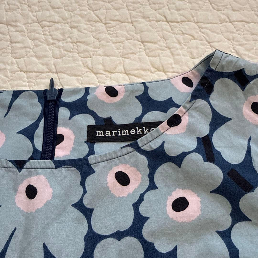 marimekko LILY UNIKKO ノースリーブワンピース