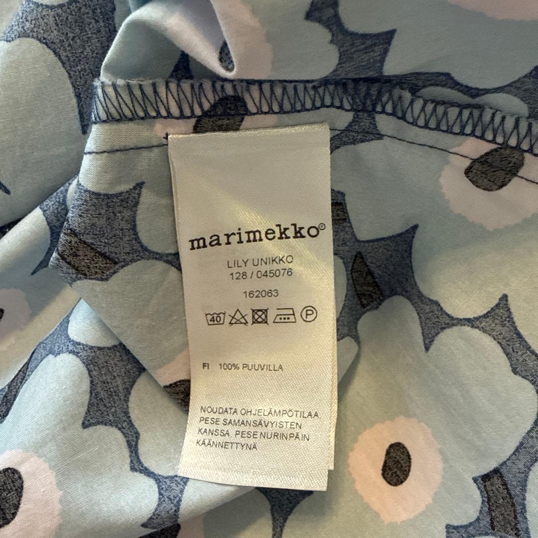 marimekko LILY UNIKKO ノースリーブワンピース