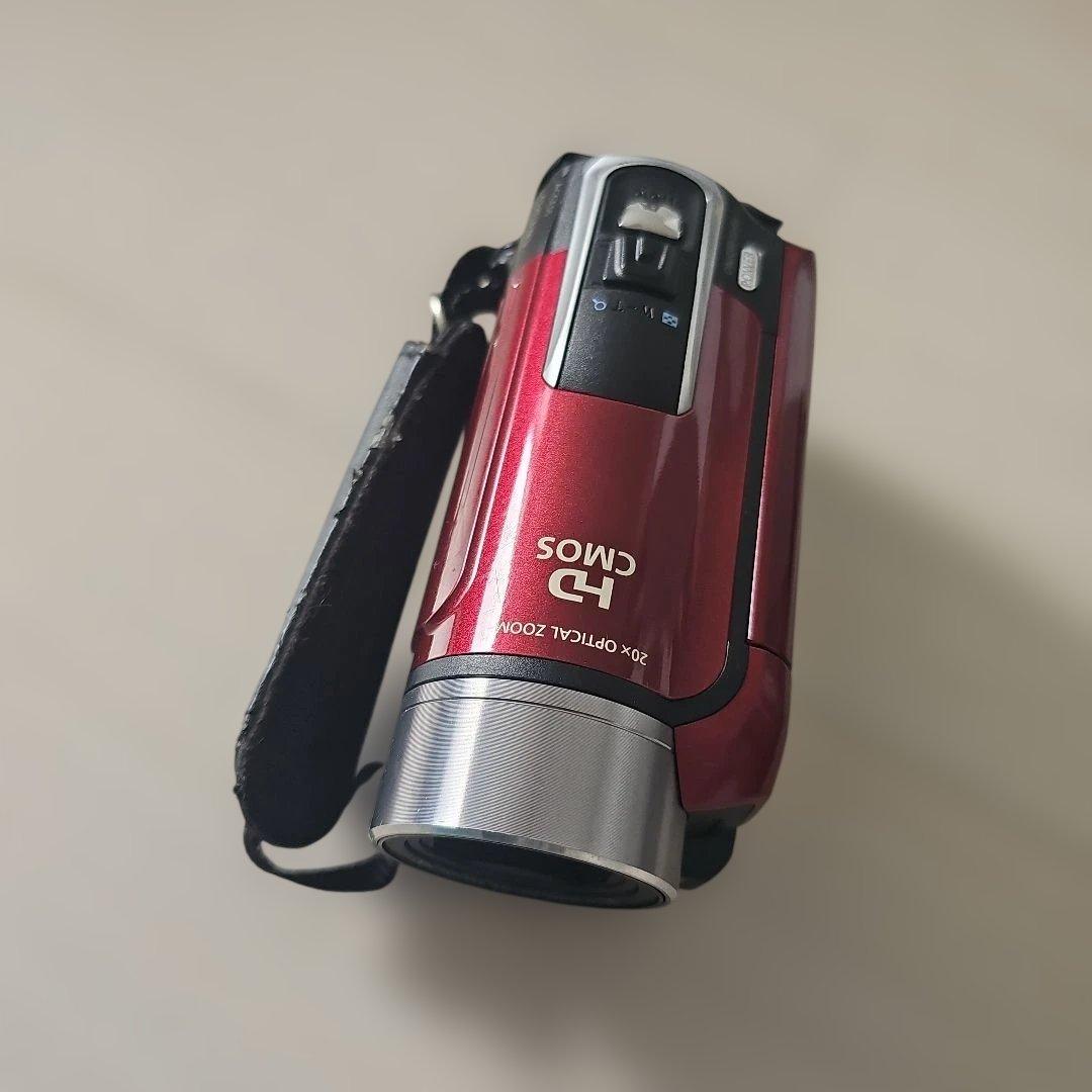 ▽CANON　ビデオカメラ　iVIS HFR10　ボルドー　大幅値下げしました。