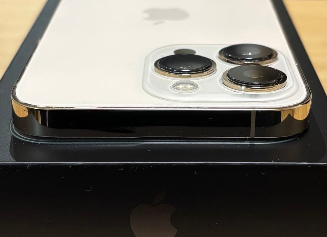 【動作良好】iPhone 13 PRO 128GB ゴールド　SIMフリー　本体