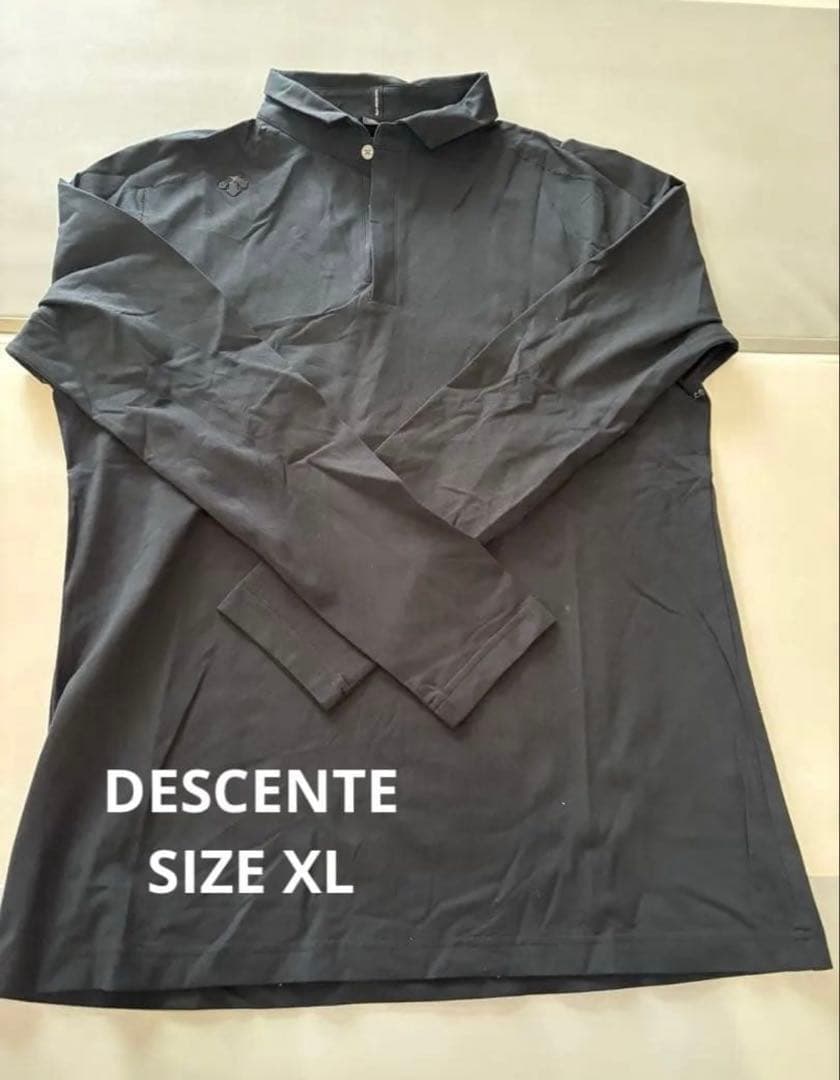 【あ】DESCENTE ゴルフウェア長袖　XL2枚セット