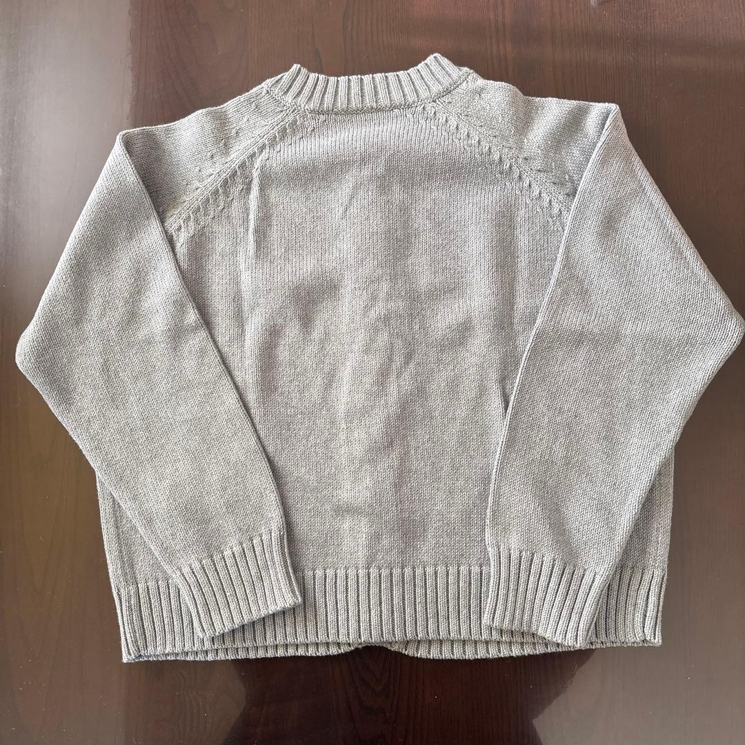 【美品】HÄU クラスカ　CLASKA 長袖カーディガン グレー