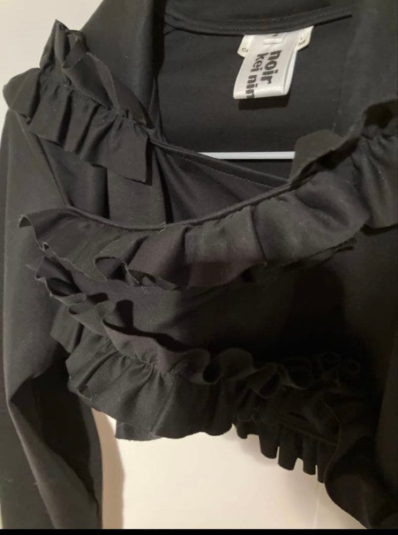 即日発送 noir kei ninomiya ボレロジャケット コムデギャルソン