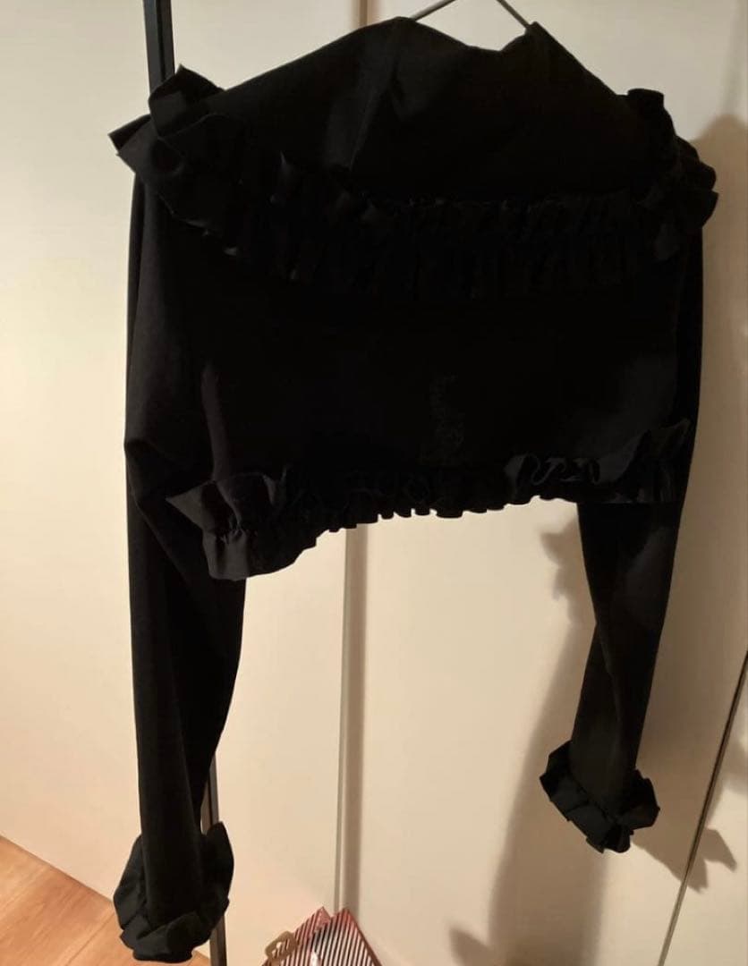 即日発送 noir kei ninomiya ボレロジャケット コムデギャルソン