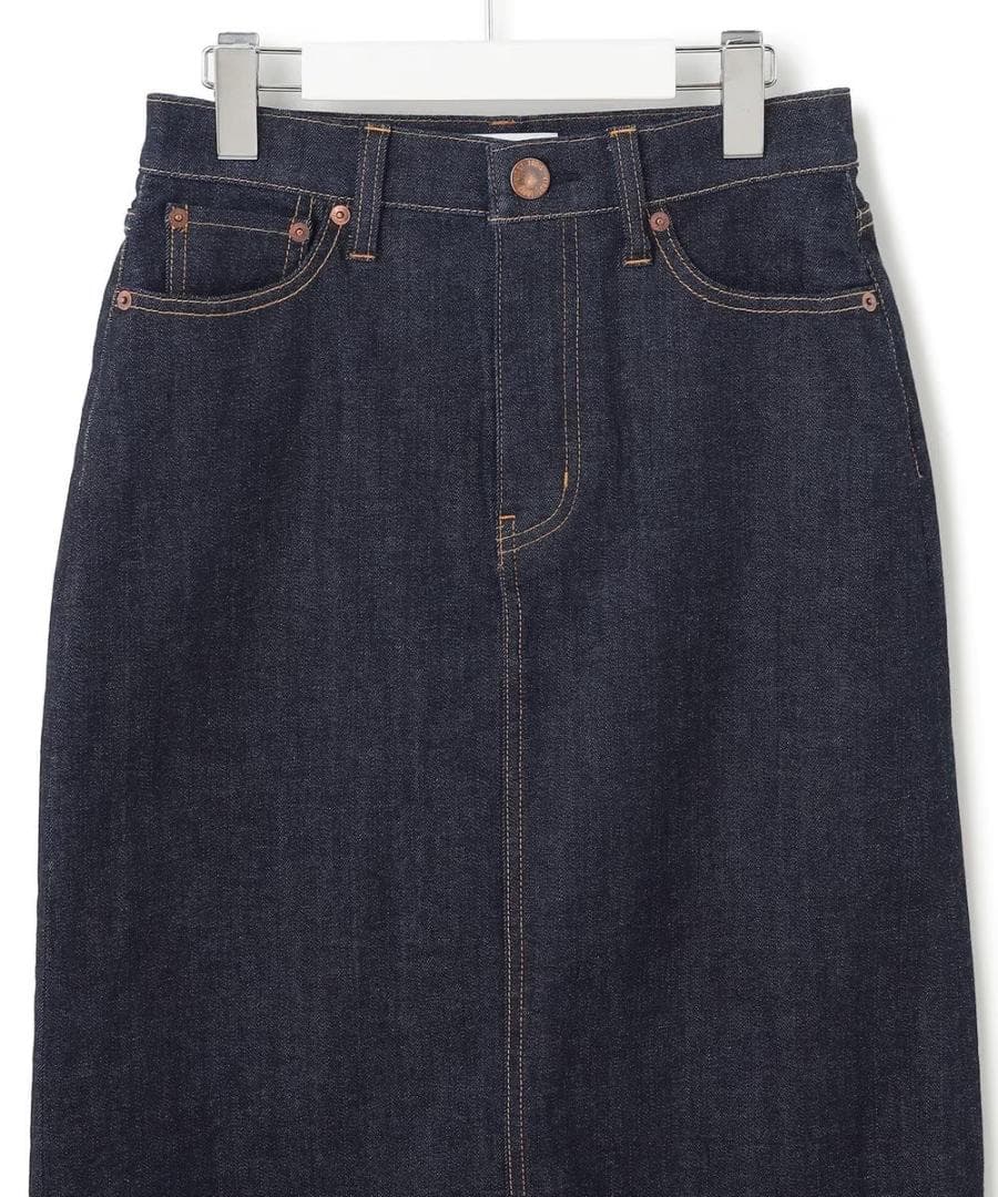 る*る様 大きい未使用★23区DENIM ★ストレッチ デニムスカート48 ネイ